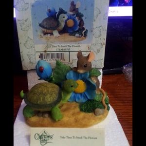 Charming tail's"Take Time To Smell The Flowers"